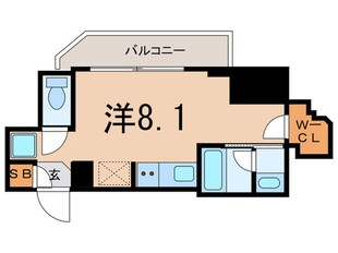 レジディア笹塚Ⅲの物件間取画像